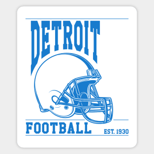 Detroit Football Magnet